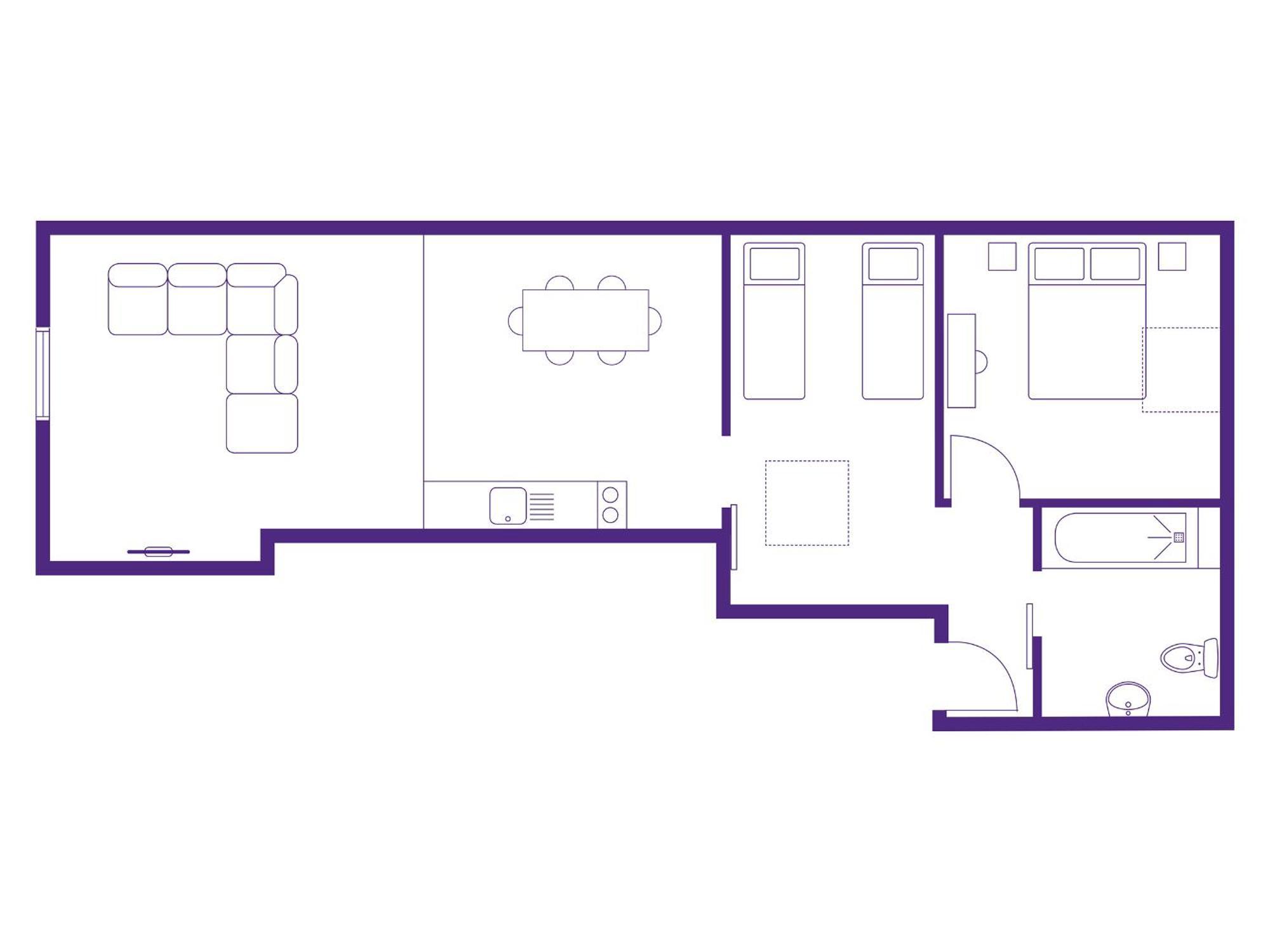 Beaverhall Apartments EDI Room photo